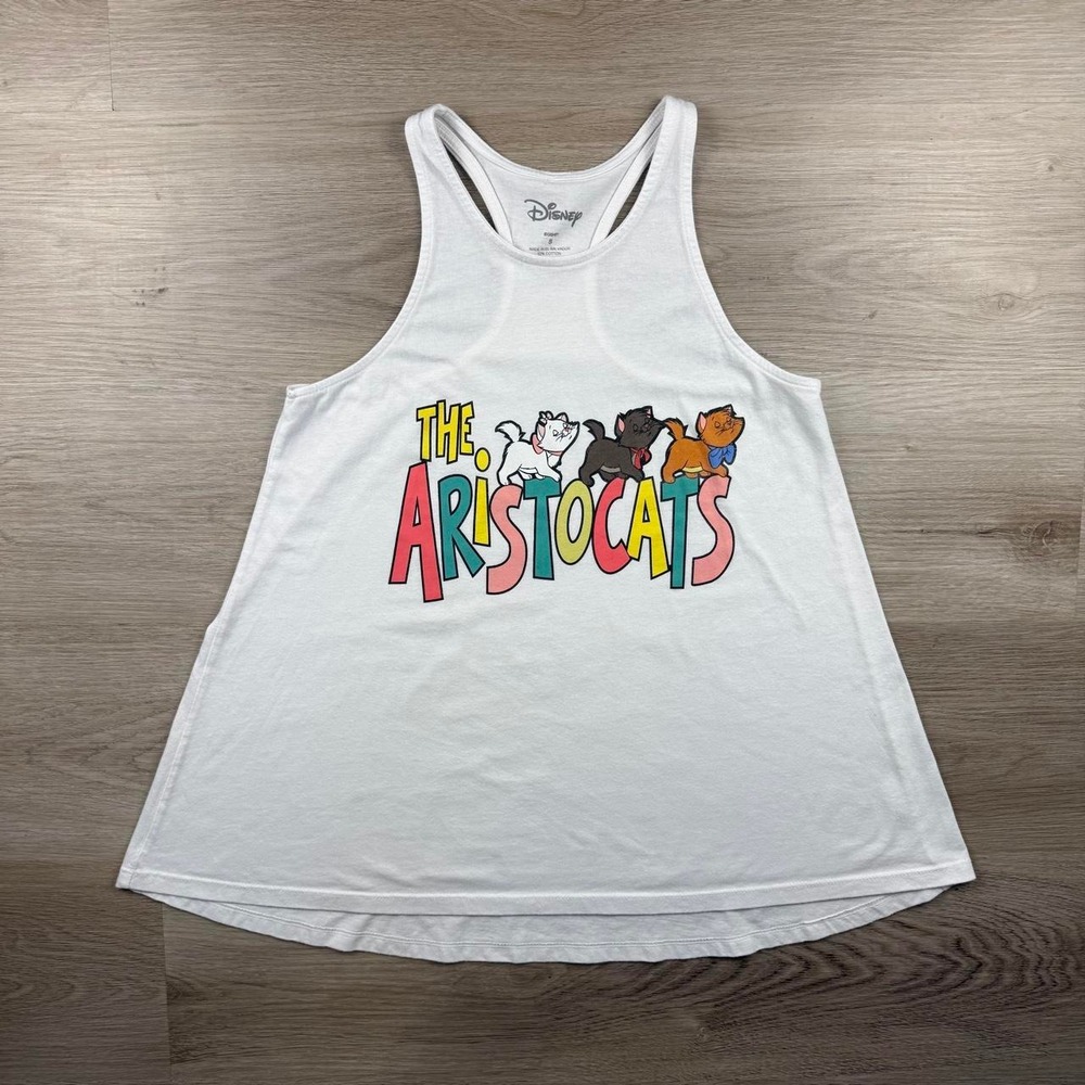 Disney The Aristocats Marie Berlioz Toulouse Racerback Tank Top S